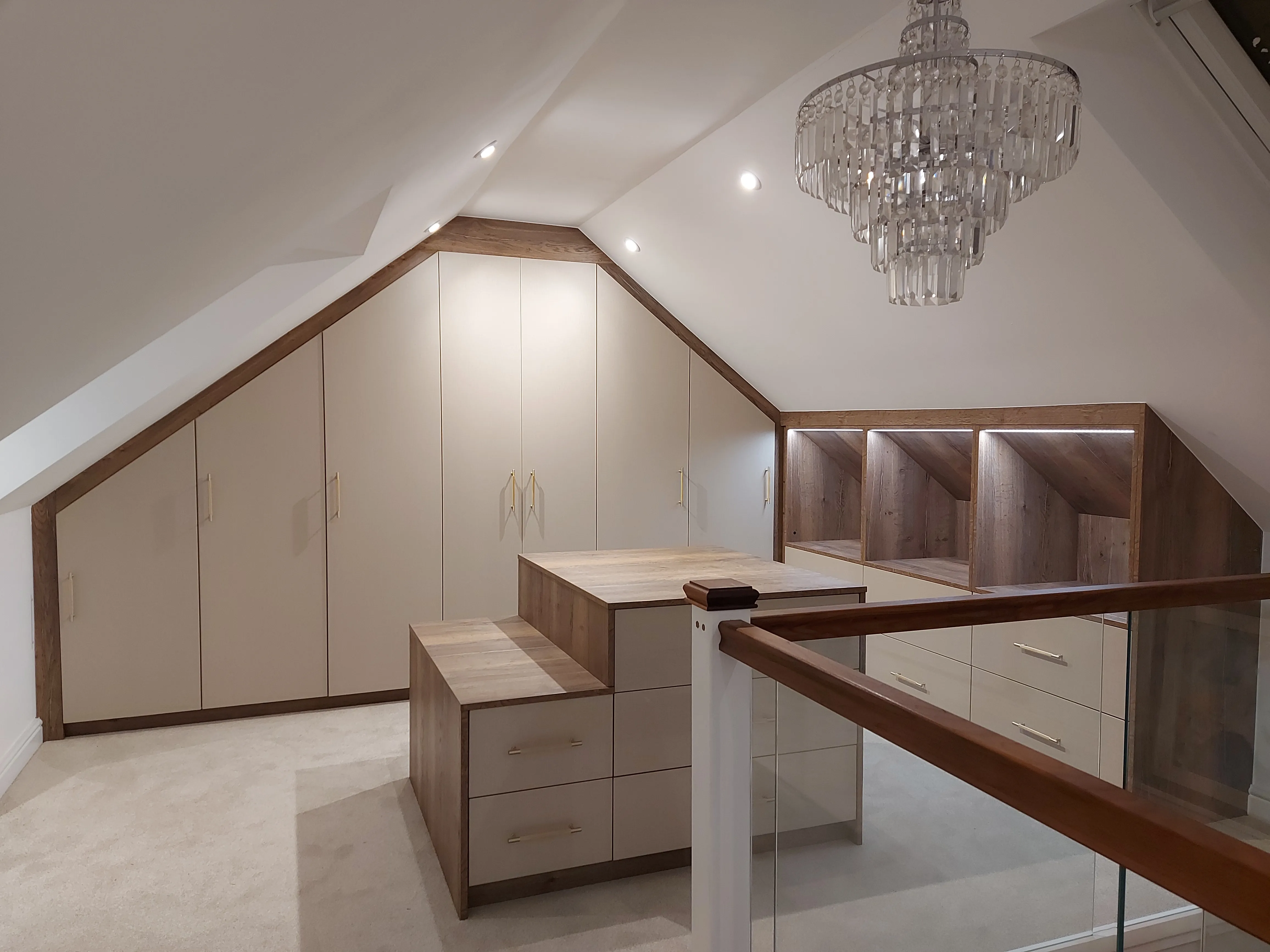 Bespoke bedrooms designed and installed by Northwich Kitchens in Cheshire