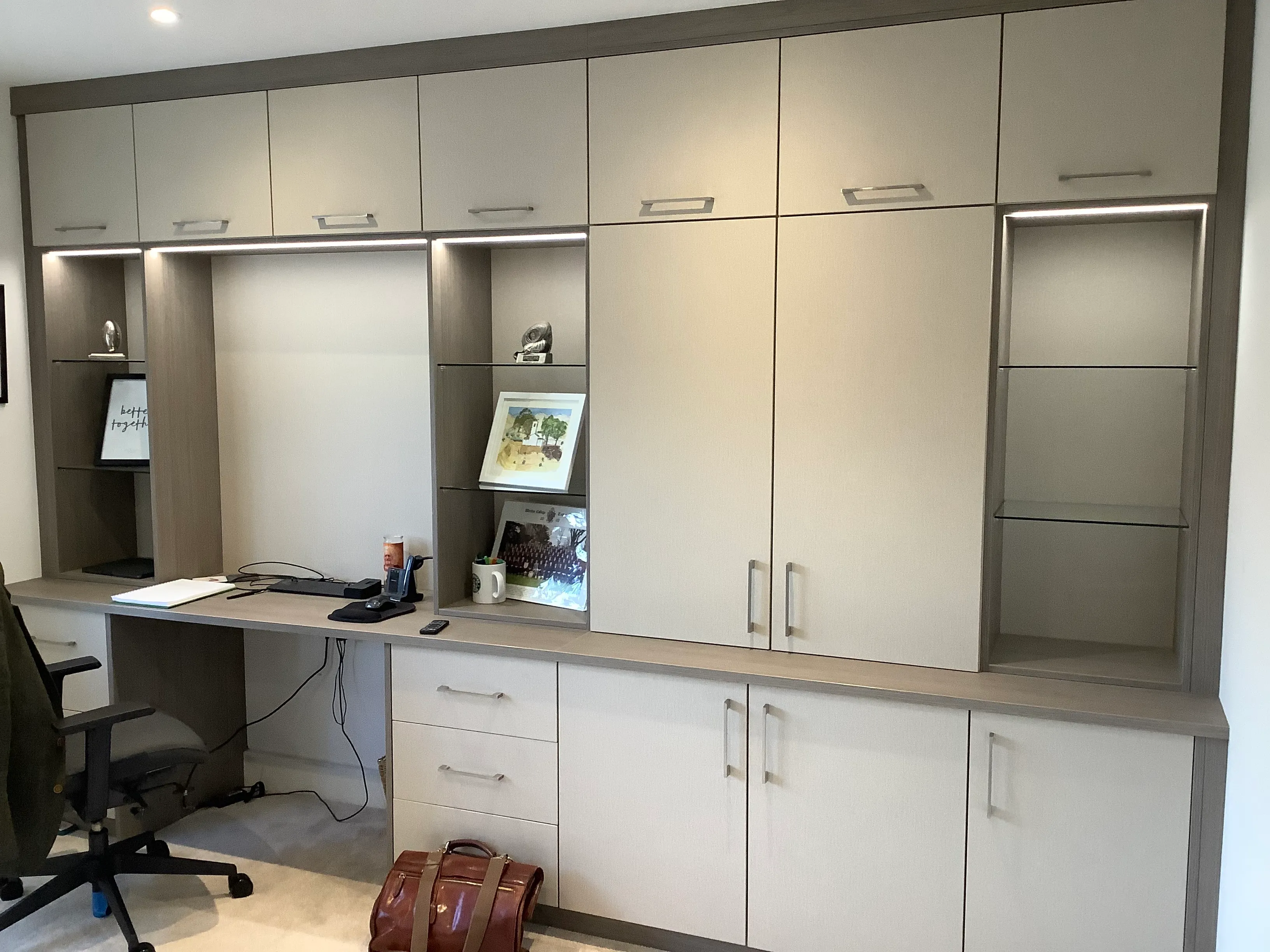 Bespoke offices designed and installed by Northwich Kitchens in Cheshire